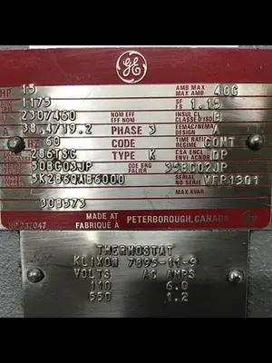 USED GE 5K286QAB6000