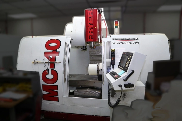 Used 2004 FRYER MC-40 Vertical Machining Centers Vermont US | Two Spade Machinery LLC #506807