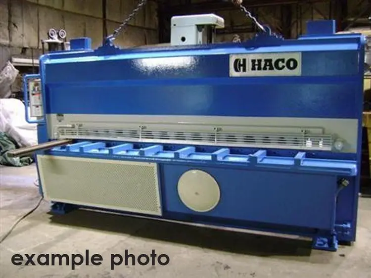 Used HACO HSLX 3100 X 13 MM CNC Sheet Metal Shears | Apt International N.V #365155