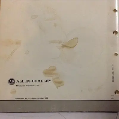USED ALLEN BRADLEY 1745-800A