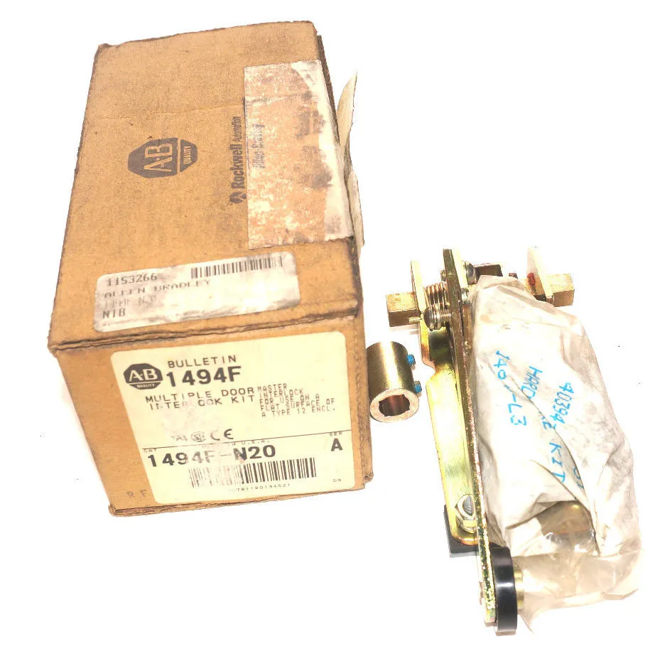 NEW ALLEN BRADLEY 1494F-N20 DOOR INTERLOCK KIT 1494FN20