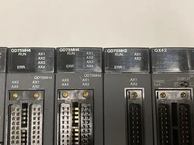 Used MITSUBISHI Q61P-A1, Q06HCPU, QJ61BT11N, QD75MH4, QD75MH2, QX42, QY42P, QY41P Industrial Controls | Surplus Asset Holdings #1220699