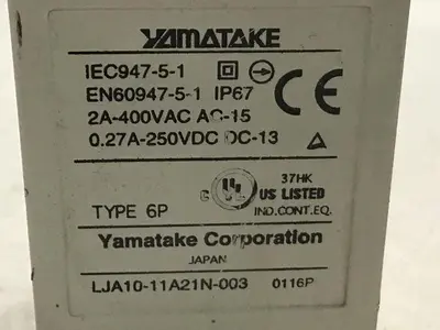 USED YAMATAKE LJA10-11A21N-003