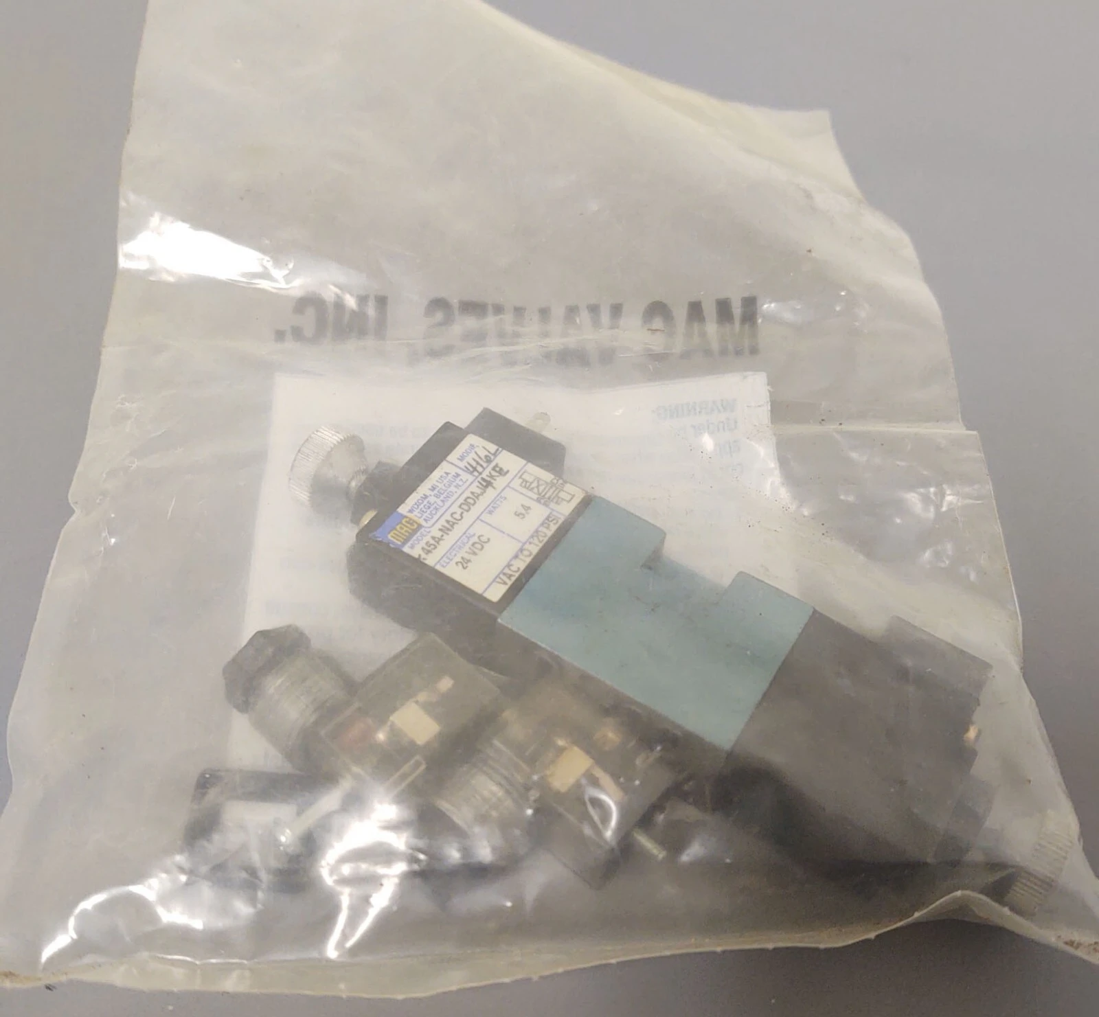 NEW Mac Valves 45A-NAC-DDAJ-4KE