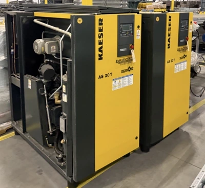 Used 2022 KAESER AS 20 T Rotary Screw & Sliding Vane Air Compressors Massachusetts US | ARC Equipment Corp #1338350
