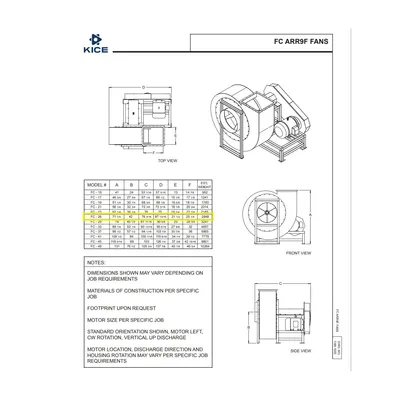 USED KICE INDUSTRIES INC. FC26