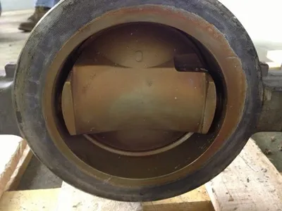 Fisher type 8510 Butterfly Valve size 6"