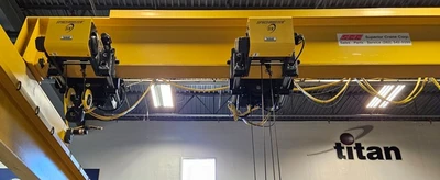 Used CRANE SPACEMASTER SX 20 TON CAPACITY (TOTAL) BRIDGE CRANE WITH RAILS AND SUPPORTS. Bridge & Overhead Cranes Wisconsin US | Miedema Asset Management Group #1390056