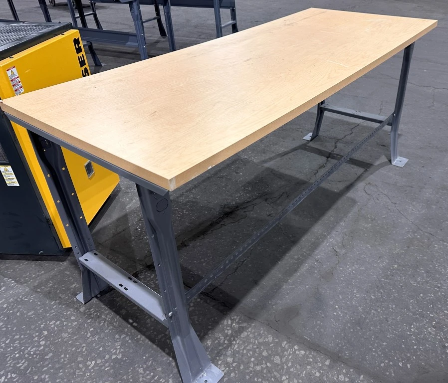 30" X 72" LAMINATED WOOD BENCH