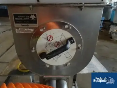 USED Hapman 2.25" BRABENDER TWIN SCREW VOLUMETRIC FEEDER, S/S