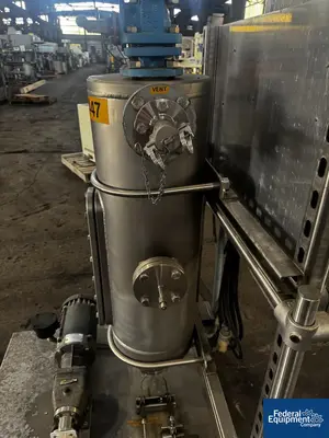 N/A 65 Liter Midway Machine Tech Agitated Receiver Tank, Hastelloy C276