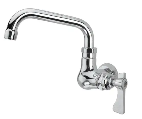 Krowne 16-170L Splash Mount Faucet - 6" Swing Spout, Single Hole