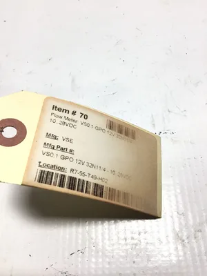 VSE VS0.1GPO12V Gear Flow Meter 10-28VDC