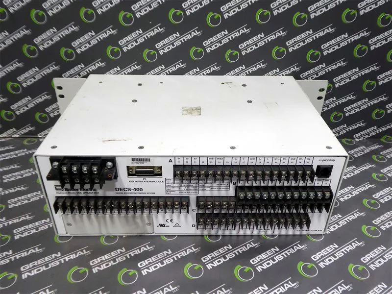 Basler Electric DECS-400 Digital Excitation Control System Chassis Used