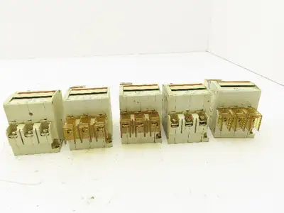 Fuji Electric CP33FS/5WD Circuit Protector 5A 3 Pole 240V Lot of 5