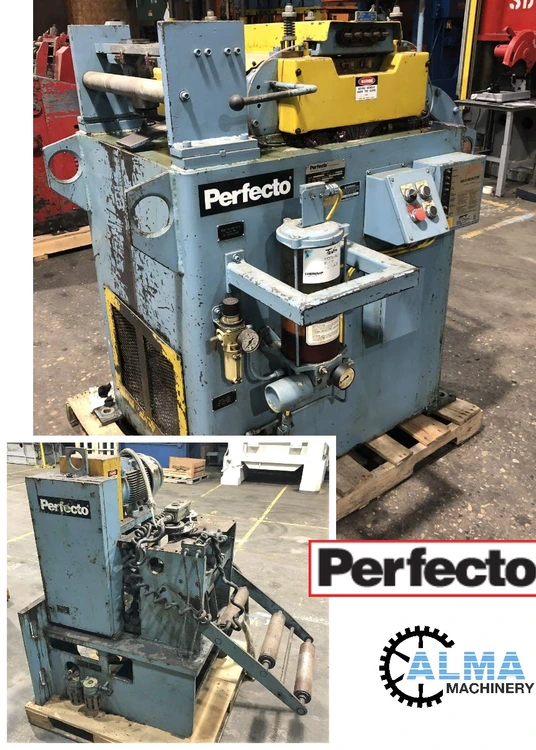 Used 1990 PERFECTO 22-12-7 Coil Straighteners Michigan US | Alma Machinery #897646
