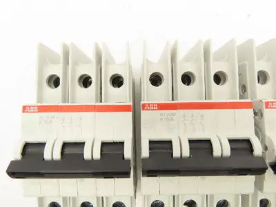 ABB K15A E212323 Circuit Breaker 3 Pole 15A Lot of 3