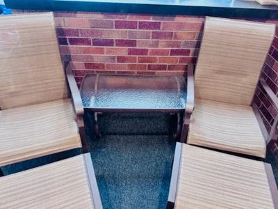 Used WOODARD FREMONT SLING CHAIR AND OTTOMAN Estate & Personal Property Michigan US | Miedema Asset Management Group #1338457