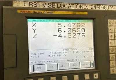 2007 DOOSAN DMV-3016LD Vertical Machining Centers | 520 Machinery Sales LLC (4)