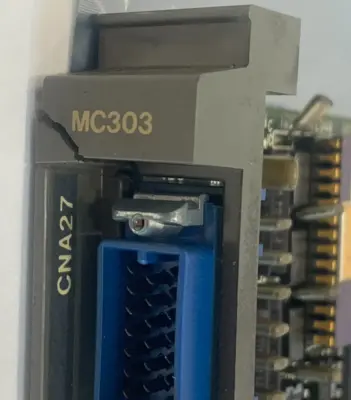 USED MITSUBISHI MC303 I/O CARD D65MA002100