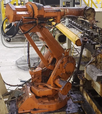 ABB IRB1400-M98 Robot Manipulator Arm w/ Controller and Teach Pe
