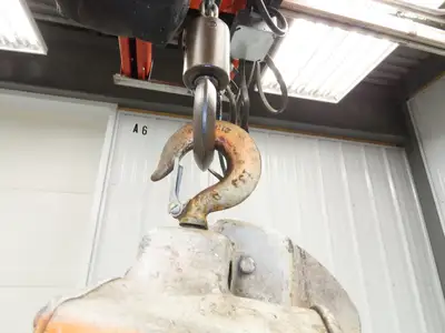 Coffing Porta-Hoist 1 Ton 2000Lb Manual Chain Fall Hand Hoist 37' 10" Lift