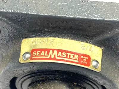 SF-12 | SealMaster  Mounted Four Bolt Flange Ball Bearing, Cast Iron, 3/4" Bore - New Other
