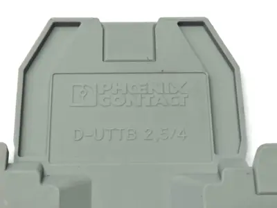 New | in-Stock Phoenix Contact Terminal Block End Cover D-UTTB 2,5/4 LOT OF 15 Terminal Blocks Michigan US | Maverick Industrial Sales #1389161