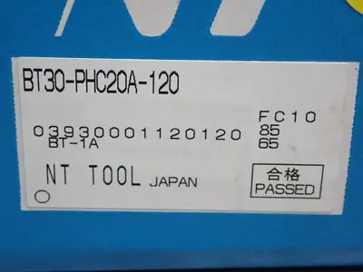 NEW NT TOOL CORP BT30PHC20A120