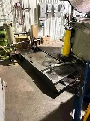 Tolhurst 48" chip wringer/oil extractor.