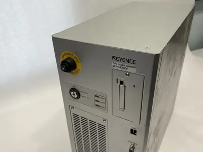 Used Keyence CO2 Laser Marker Controller BROKEN E-STOP, NO TERMINALS Laser Accessories and Consumables Michigan US | Maverick Industrial Sales #1392312