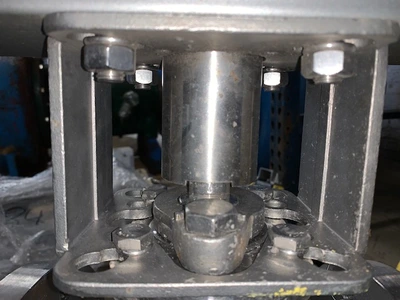 6x4 - 150# Flo-Tite Ball / V-Ball Valve Air Operated Unused