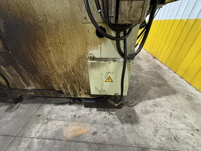 220 TON AIDA MODEL #NC1-200(2) GAP FRAME PRESS, WITH 9.84" STROKE: STOCK #22202