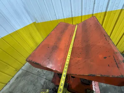 11,000 LBS X 51" SEN FUNG MODEL #UC4A MOTORIZED COIL REEL UNCOILER & COIL CAR: STOCK #23646