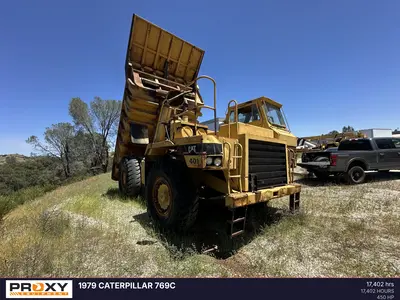 Used 1979 CATERPILLAR 769C Dump trucks California US | Proxy Equipment #1388854