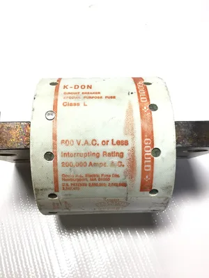 Gould Shawmut Amp-Trap A4BY2500 Current Limiting Fuse 2500A Type 55AL Form 480