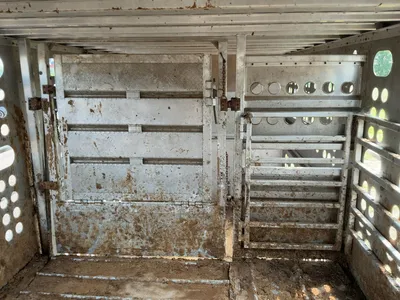 Used 2007 MERRITT 53' ALUMINUM LIVESTOCK Agricultural Trailers Michigan US | Miedema Asset Management Group #1328961