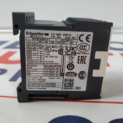 Used Schneider Electric lp1k09004bd PLC Contactors California US | American Industrial Supply Co. #1513427