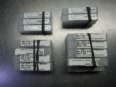 Lot Of 102 9/64" CTMI Carbide Endmills Various Sizes / Flutes (LOC1953C)