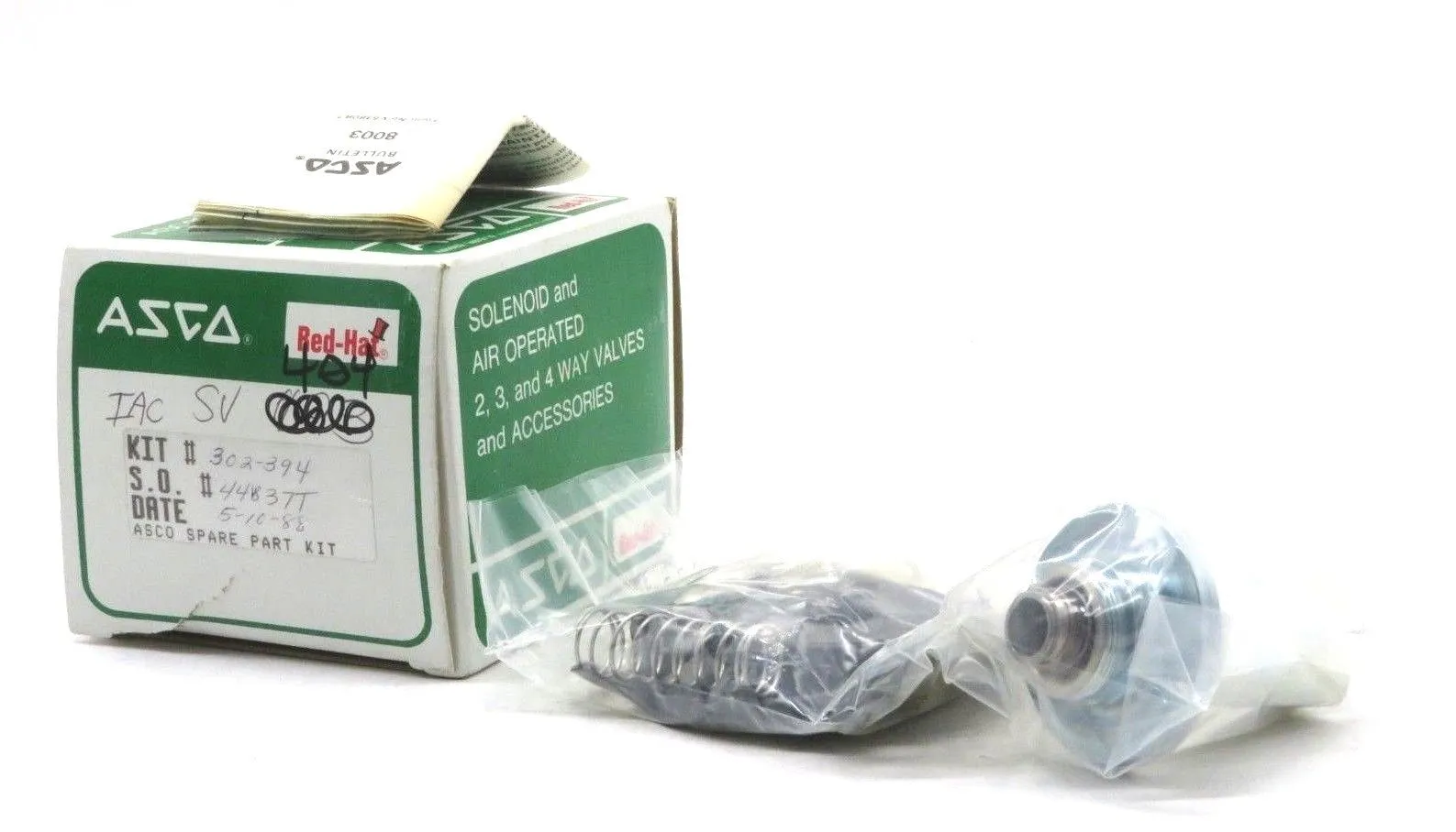 NEW ASCO 302-394 REBUILD KIT 302394