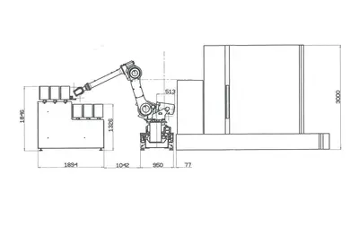 USED FANUC MANIPULATOR R2000 IB