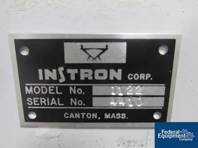 USED Instron Instron Tensile Tester, model 1122