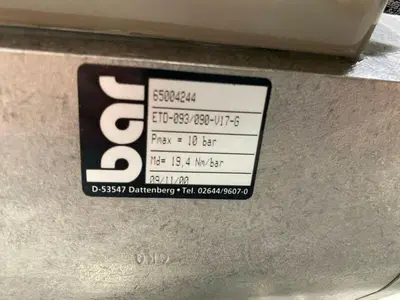 USED GLATT STAINLESS STEEL 250-A-057 FLUID BED SYSTEM POWDER DISPENSER