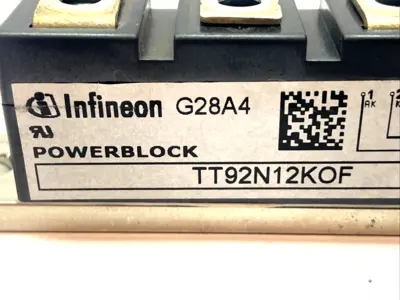 USED INFINEON THYRISTOR POWER MODULE 92A 1200V