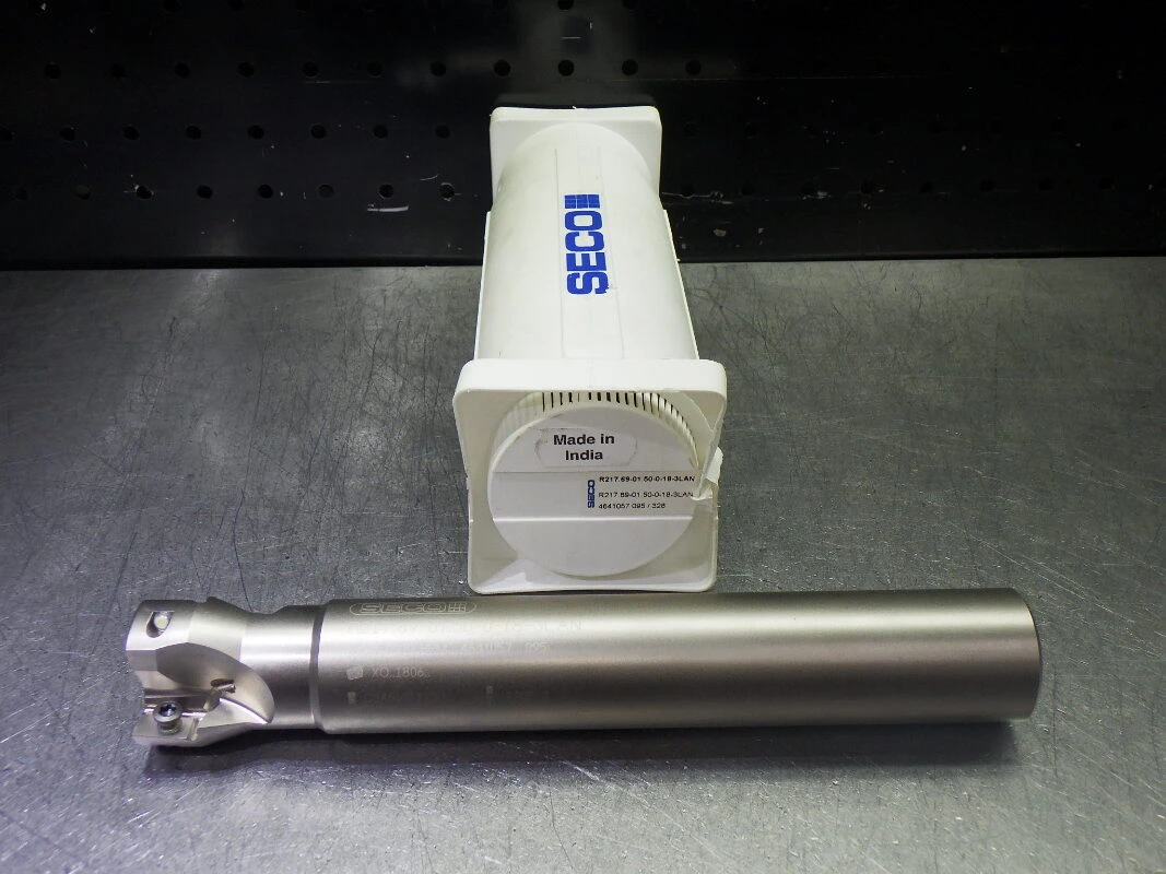 SECO Turbo18 1.5" 3 Flute Coolant Thru Endmill R217.69-01.50-0-18-3LAN (LOC3310)