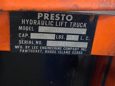 Presto _UNKNOWN_ Lift Trucks | Amiron Machinery (4)