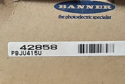 BANNER PBJU415U FIBER OPTIC CABLE. Loc5E15
