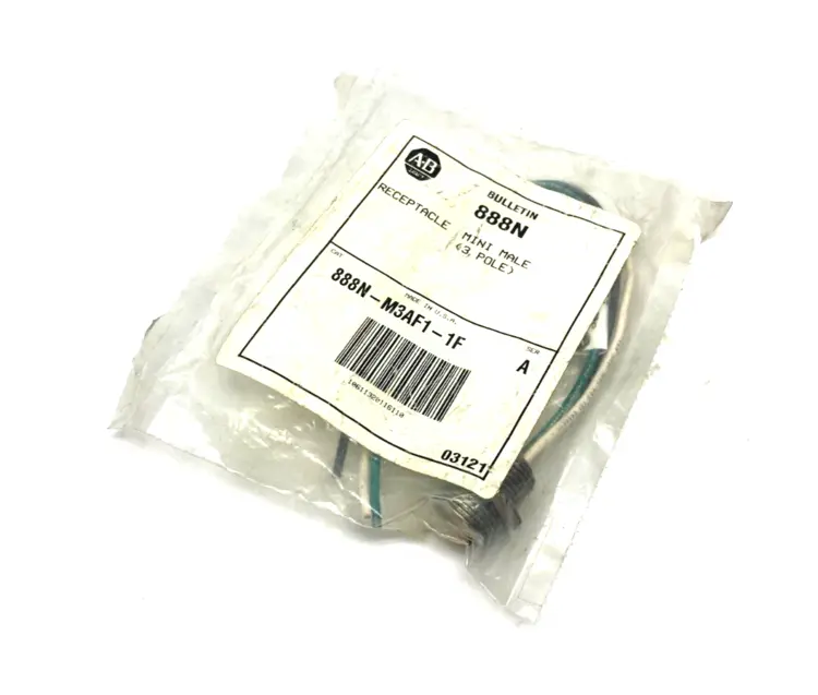 New | in-Stock ALLEN-BRADLEY SER. A MINI-MALE RECEPTACLE 3-POLE 600V AC/DC Disconnects Michigan US | Maverick Industrial Sales #1091081