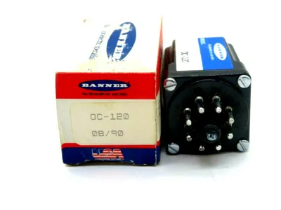NEW BANNER ENGINEERING OC-120 AC INPUT MODULE OC120