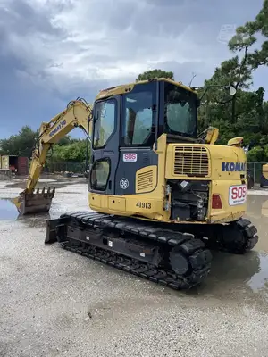 Used 2018 KOMATSU PC88MR-10 Crawler Excavators Florida US | National Equipment Dealers #1422245